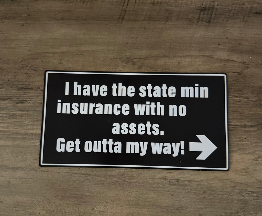 State Min Insurance (Black)